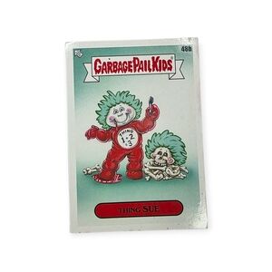 Garbage Pail Kids Thing Sue Trading Card